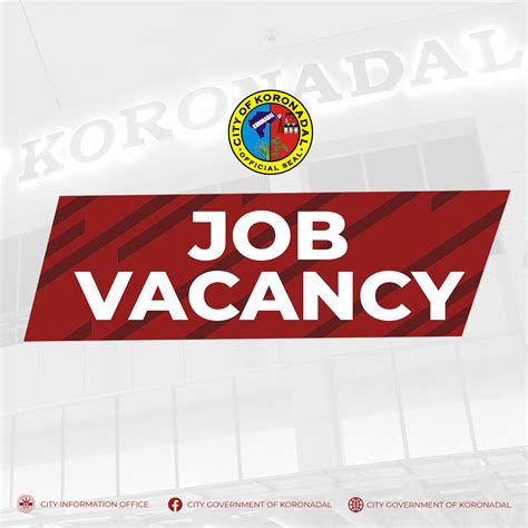 Urgent! Jobs in City of Koronadal .